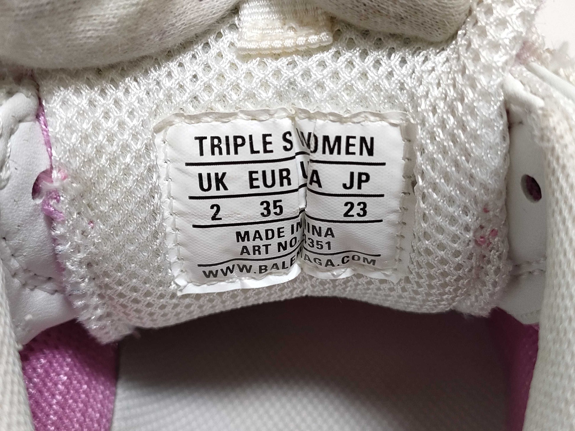 BALENCIAGA Triple S 23cm Sneakers