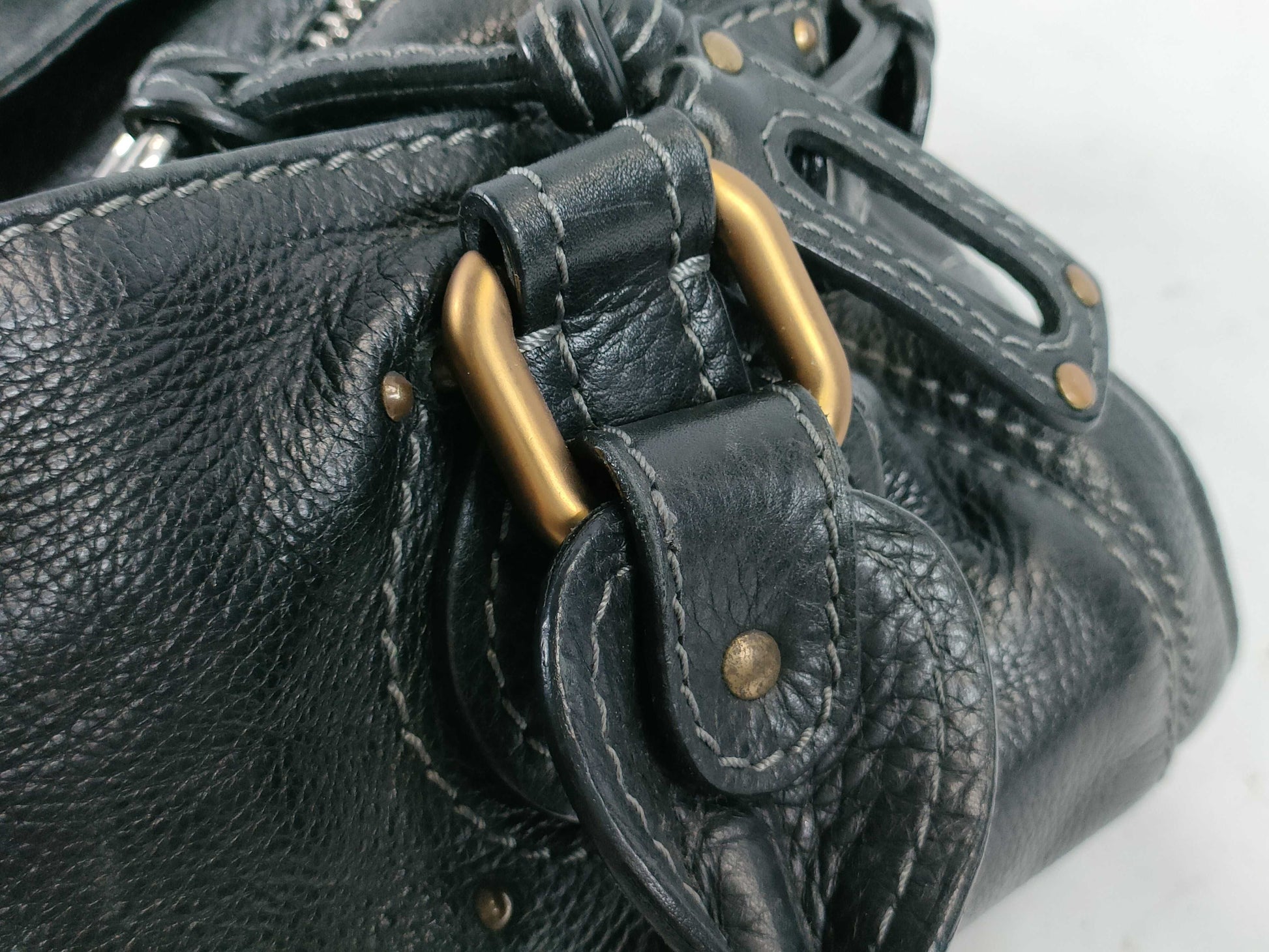 Chloe Leather Handbag Black Handbag