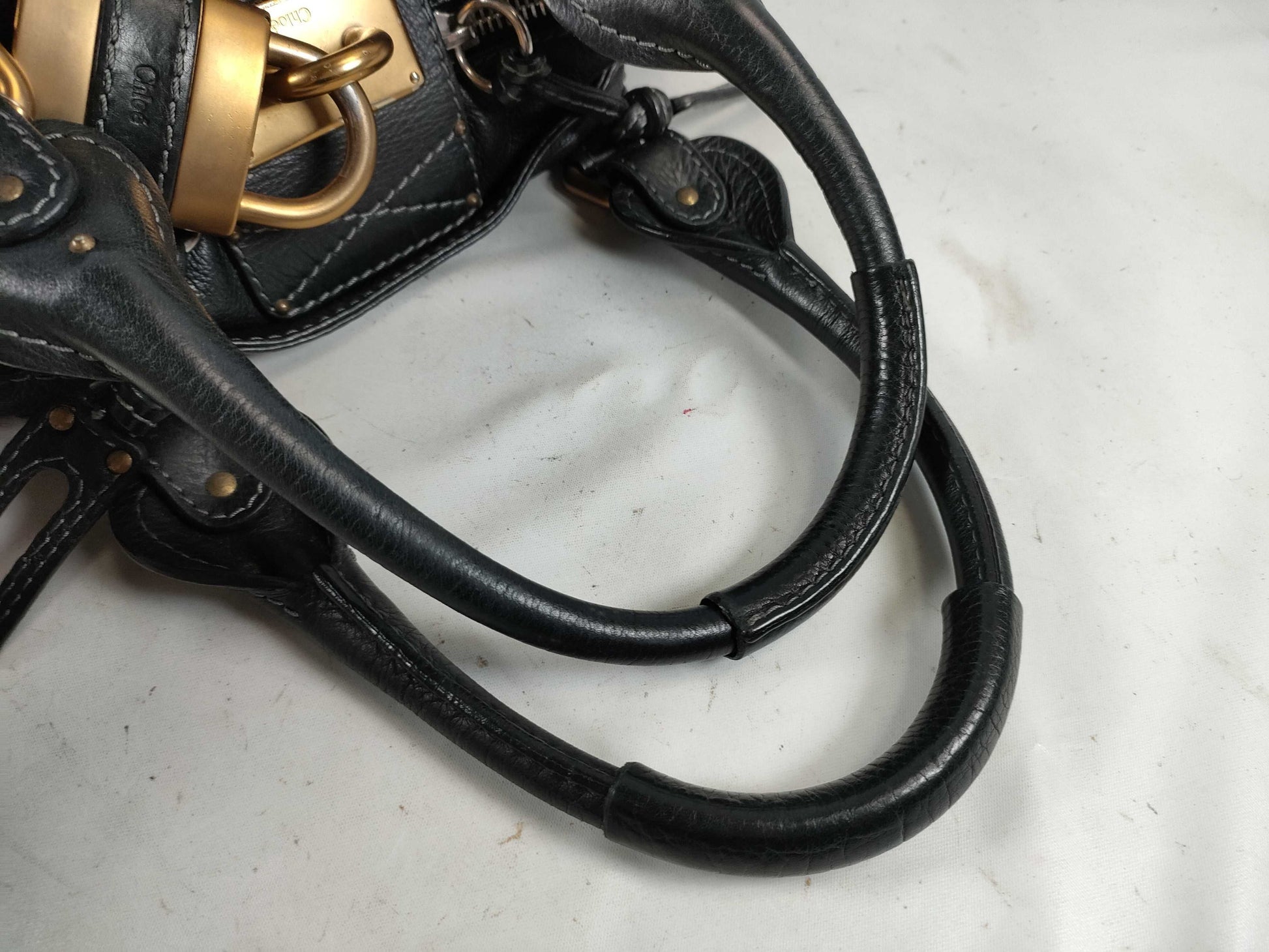 Chloe Leather Handbag Black Handbag