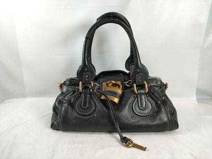 Chloe Leather Handbag Black Handbag