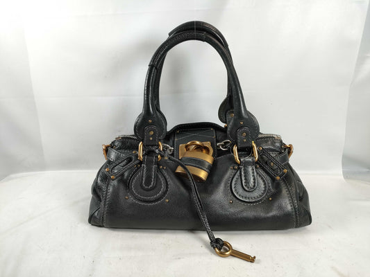 Chloe Leather Handbag Black Handbag