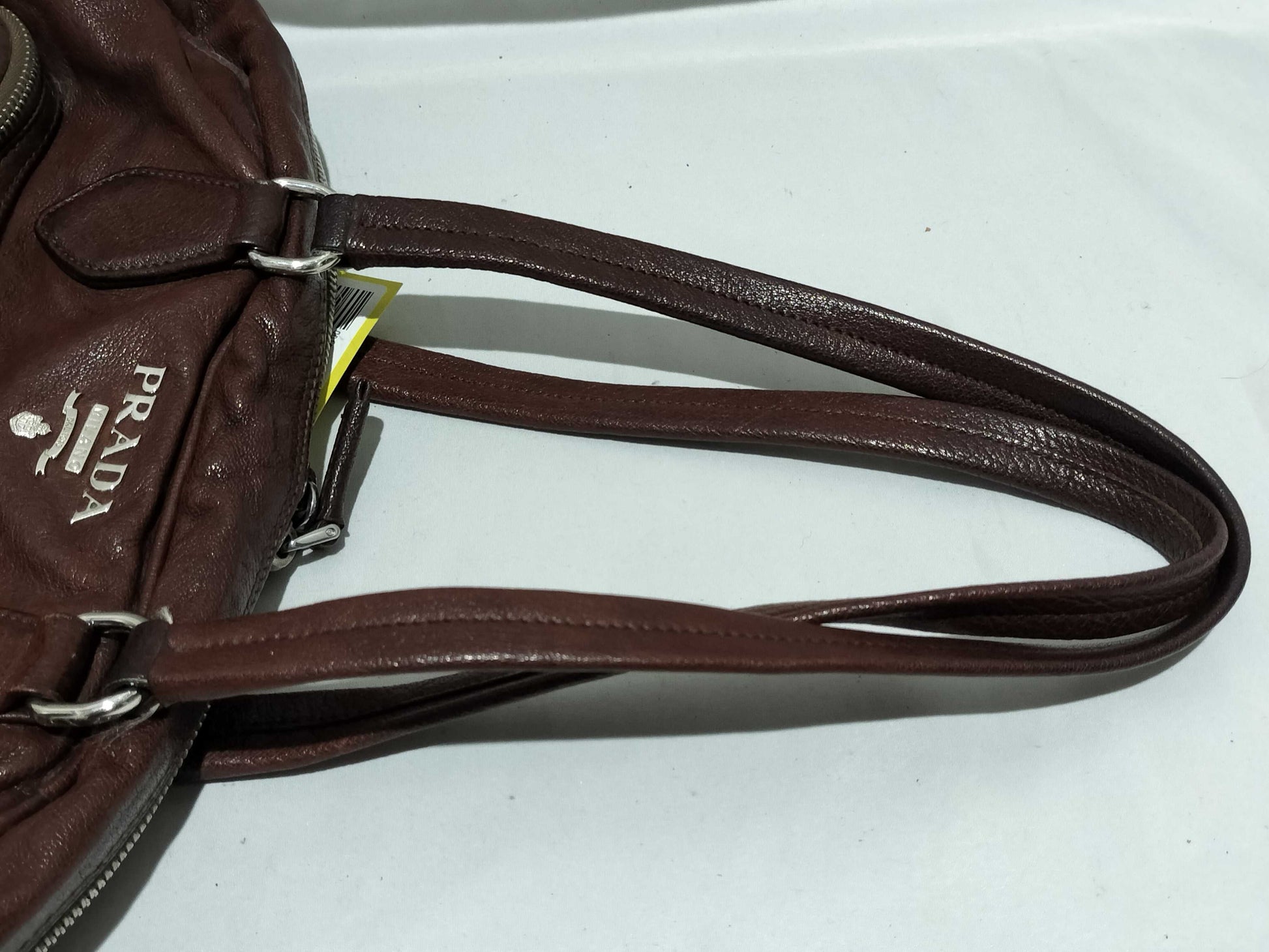 PRADA handbag with factory tag