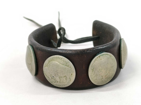 Goro's 5-cent Concho Bracelet/Bangle