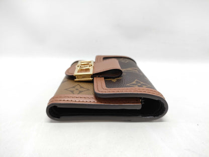 LOUIS VUITTON Monogram Reverse Portefeuille Dauphine Wallet