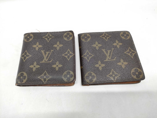 LOUIS VUITTON Monogram M61675 Portefeuille Marco *2 Wallets