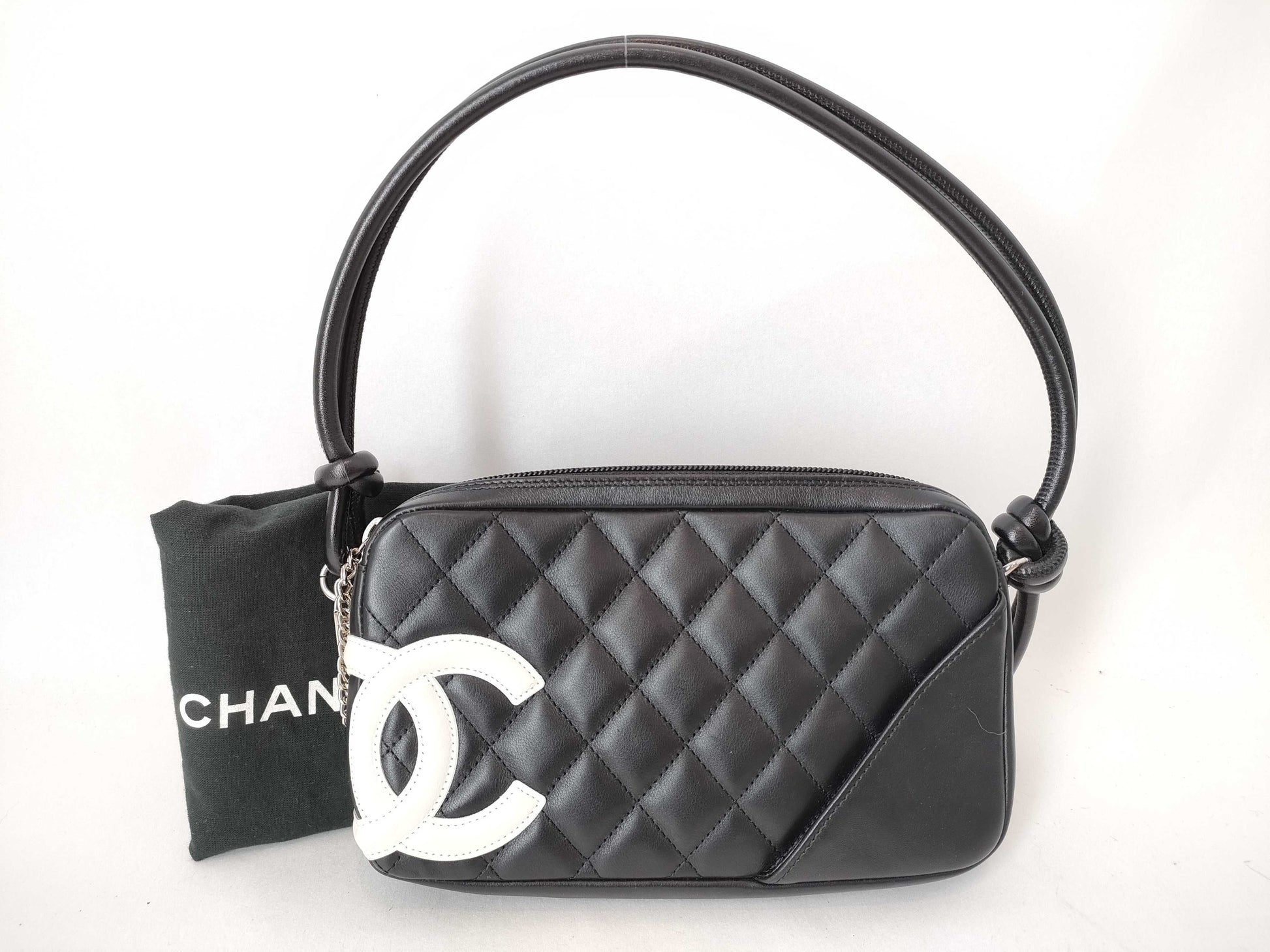 CHANEL Cambon No. 8 Mini Shoulder Handbag with Guarantee