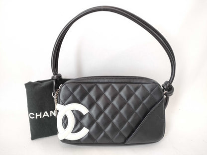CHANEL Cambon No. 8 Mini Shoulder Handbag with Guarantee