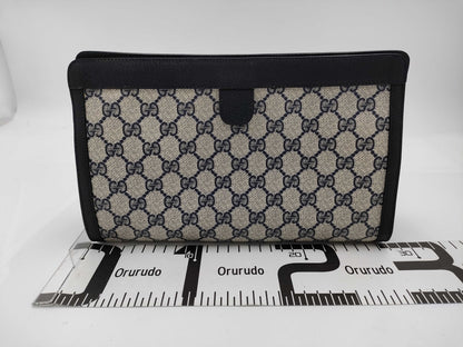 GUCCI GG Supreme OLD GUCCI / 89・01・033 / Sherry / Navy Second Bag