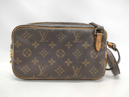 LOUIS VUITTON TH0940 Monogram M51828 Pochette Marly Bandouliere Shoulder Bag