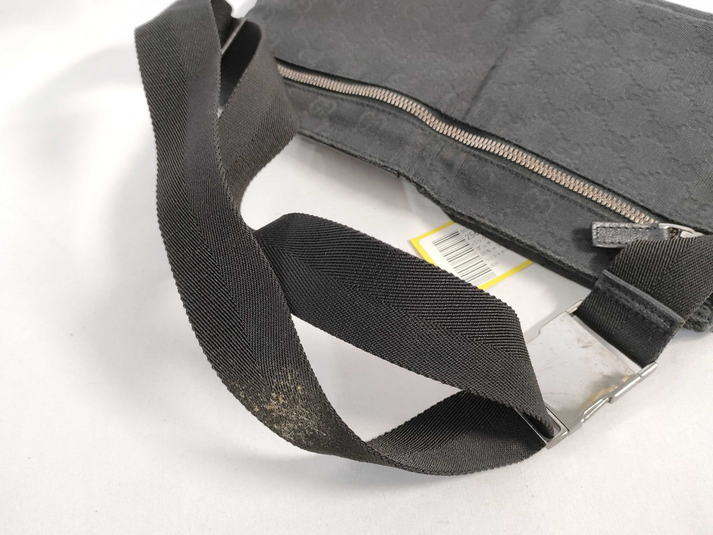GUCCI GG Canvas Waist Pouch Body Bag 28566 Shoulder Bag