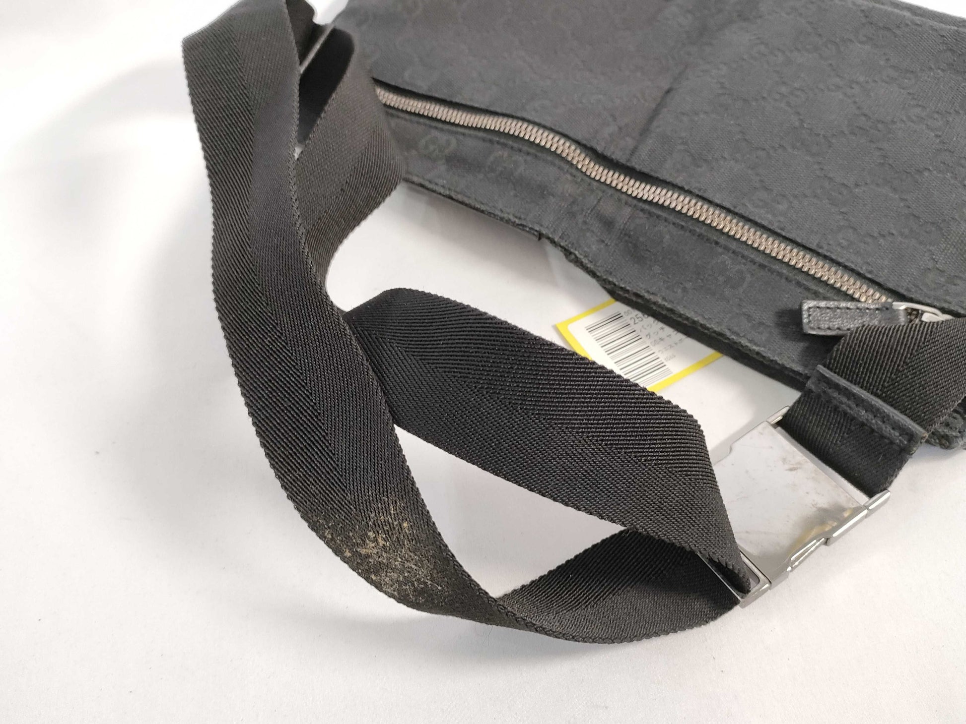 GUCCI GG Canvas Waist Pouch Body Bag 28566 Shoulder Bag