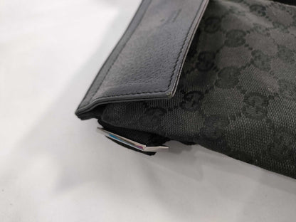 GUCCI GG Canvas Waist Pouch Body Bag 28566 Shoulder Bag