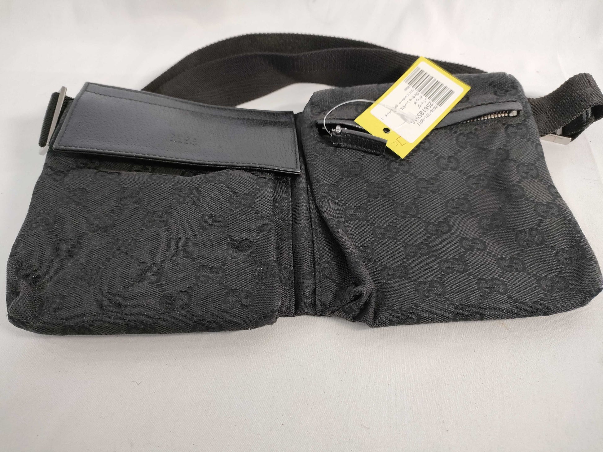GUCCI GG Canvas Waist Pouch Body Bag 28566 Shoulder Bag