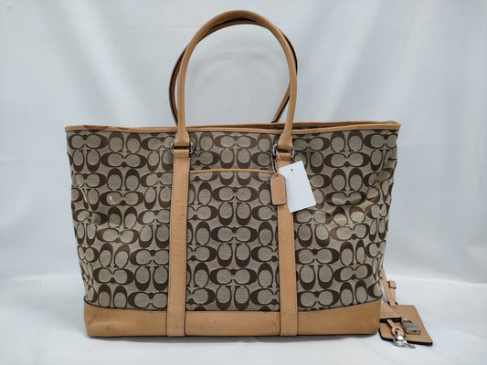 COACH Signature 125-4271 Tote Shopping Tote Bag