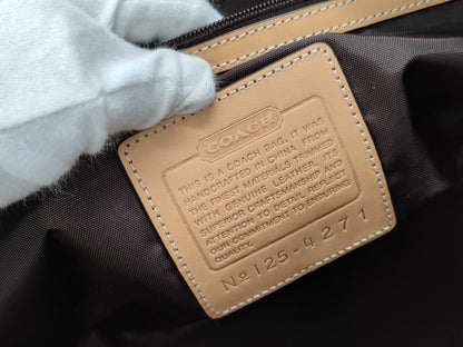 COACH Signature 125-4271 Tote Shopping Tote Bag