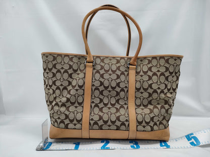 COACH Signature 125-4271 Tote Shopping Tote Bag