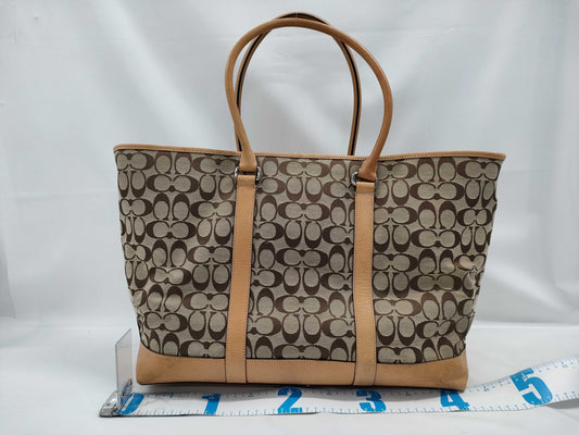 COACH Signature 125-4271 Tote Shopping Tote Bag