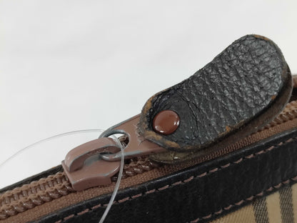 Burberrys Check Pouch
