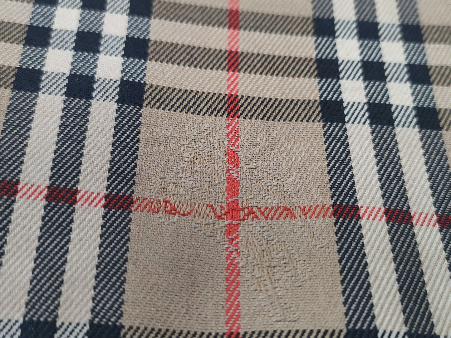 Burberrys Check Pouch