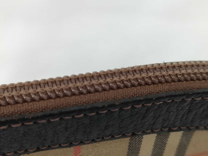 Burberrys Check Pouch