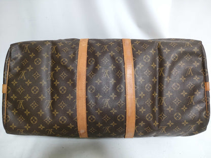 LOUIS VUITTON RFID Unverified Monogram M41414 Keepall Bandouliere 55 Boston Bag