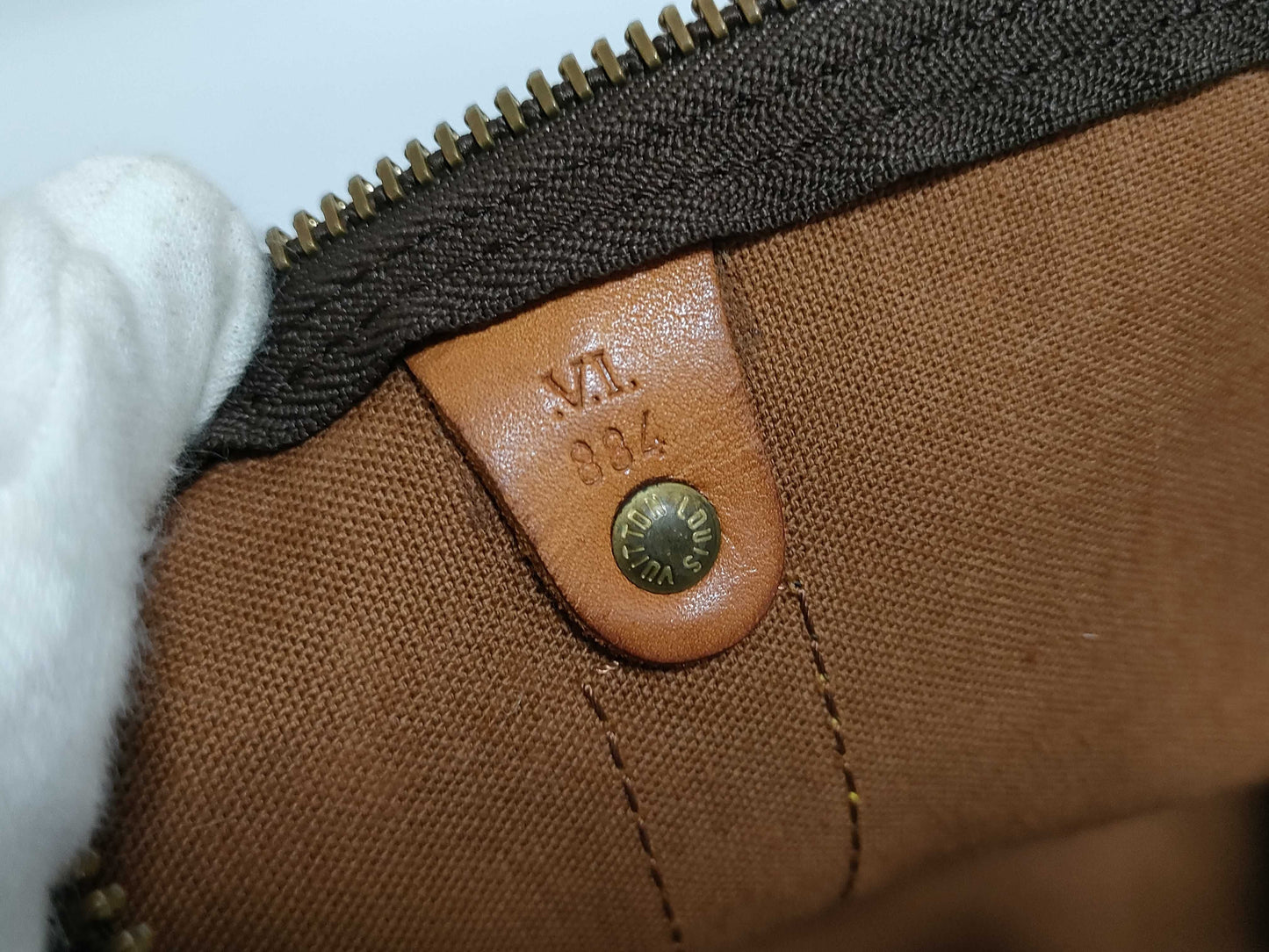 LOUIS VUITTON RFID Unverified Monogram M41414 Keepall Bandouliere 55 Boston Bag