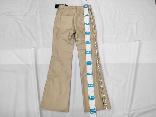 DOLCE&GABBANA Leather Pants with Tags