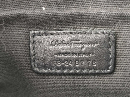 Salvatore Ferragamo Gancini Leather Shoulder Bag