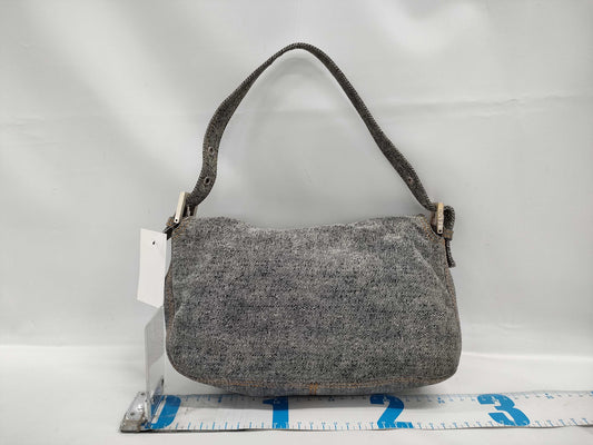 FENDI Mamma Denim Shoulder Bag