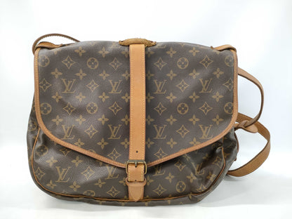 LOUIS VUITTON Monogram M42254 Saumur 35 Shoulder Bag