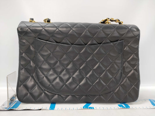 CHANEL Lambskin Dekamato 34 Shoulder Bag