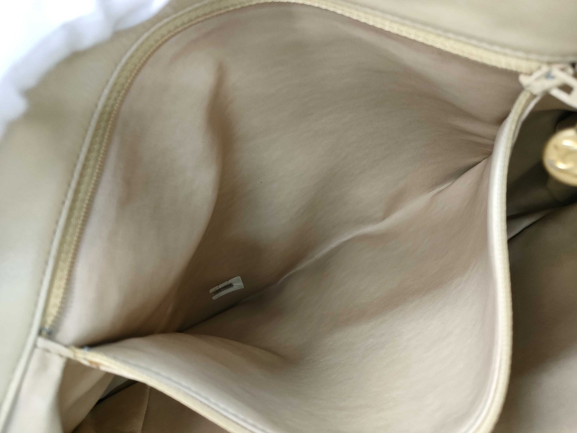CHANEL Lambskin Matelasse Chain Tote Shoulder Bag