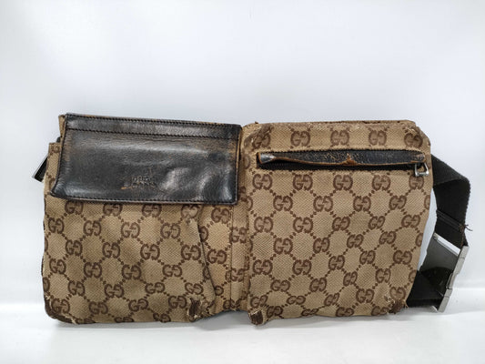 GUCCI GG canvas body bag/shoulder bag