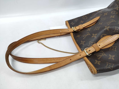 LOUIS VUITTON Monogram M42238 Petit Bucket Tote Bag