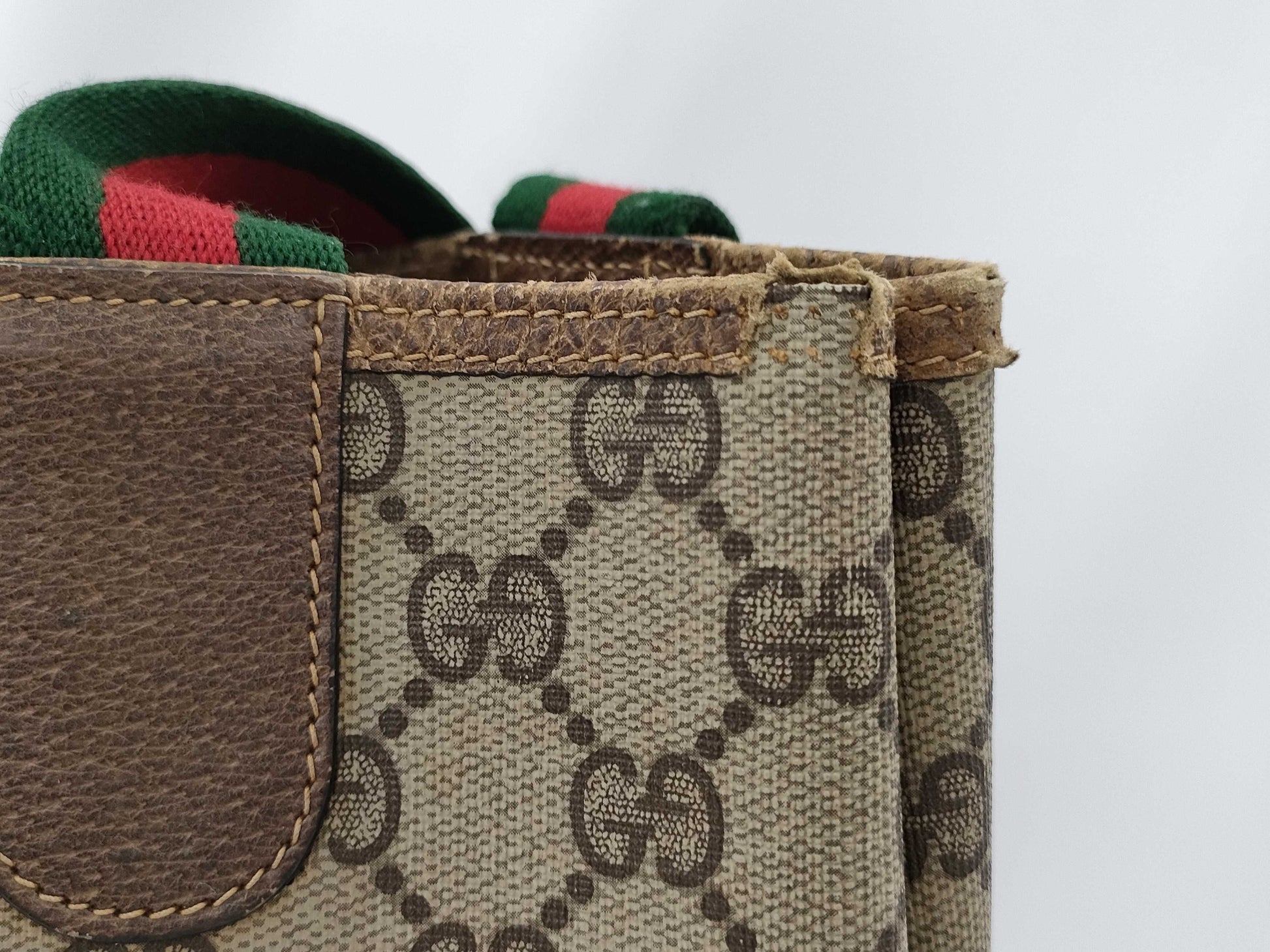 GUCCI Old Sherry Tote Bag