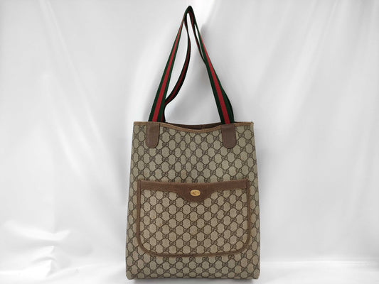 GUCCI Old Sherry Tote Bag