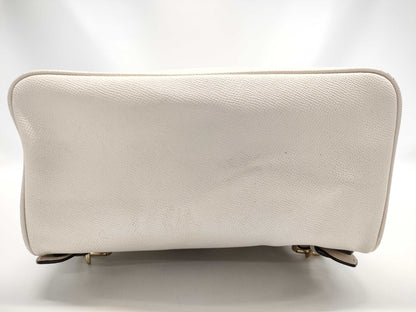 COACH C5180 Leather Backpack White Backpack