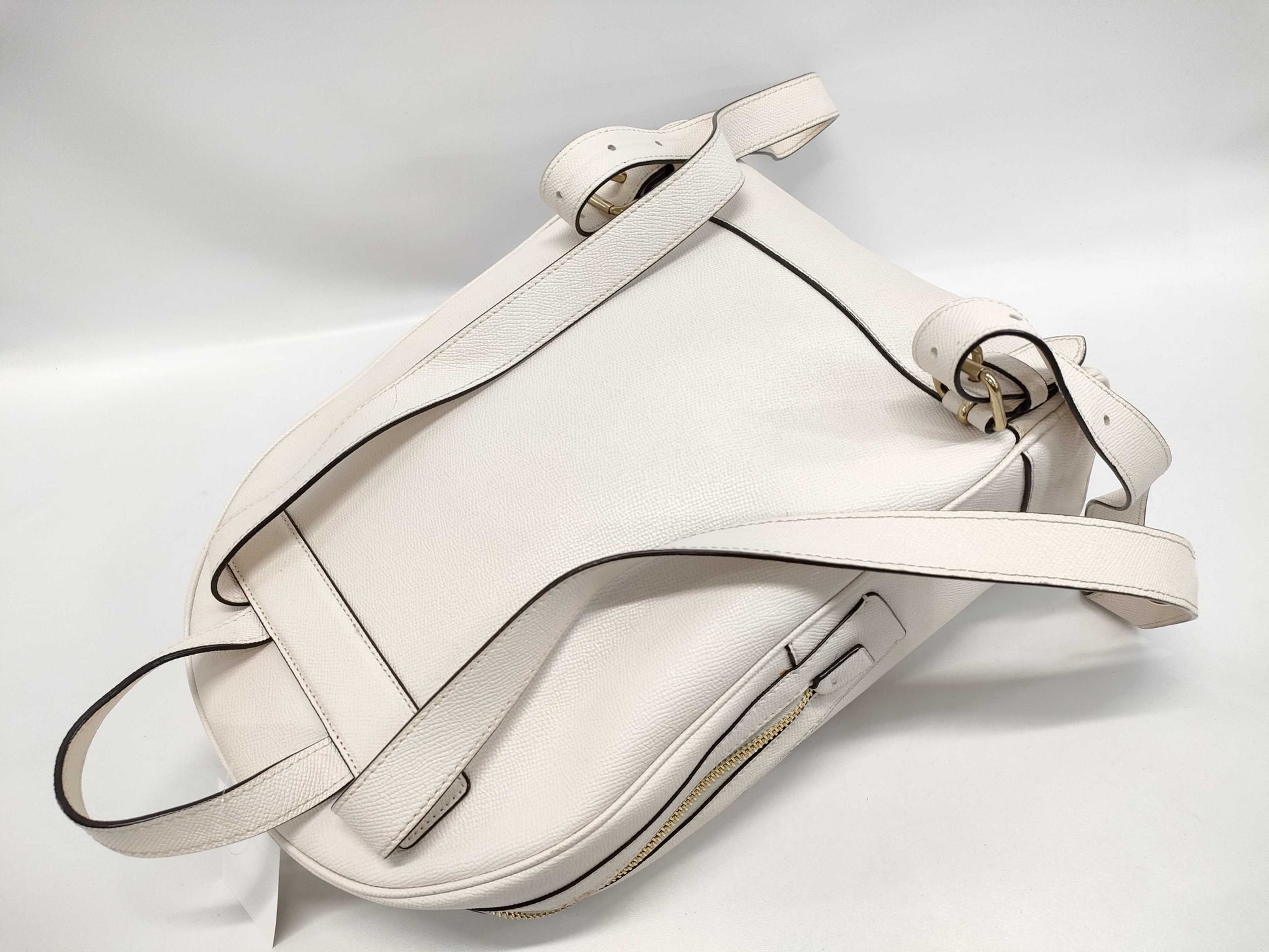 COACH C5180 Leather Backpack White Backpack