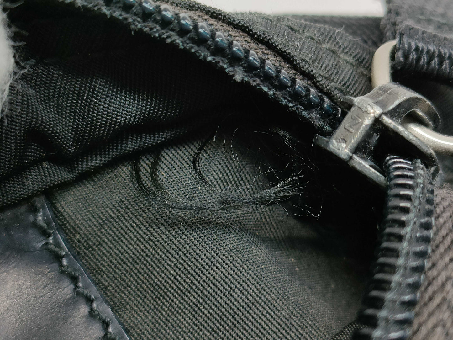 PRADA nylon pochette shoulder bag