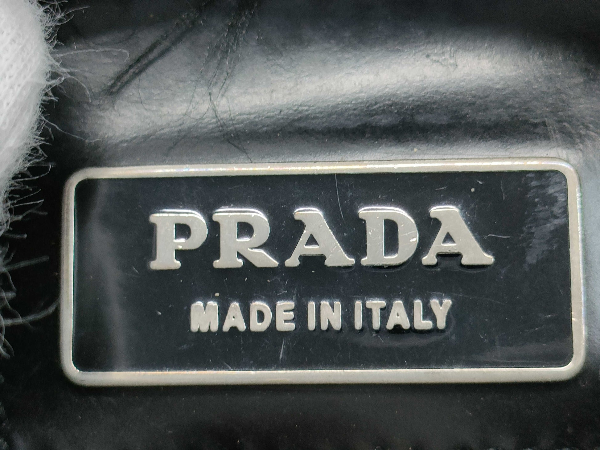 PRADA nylon pochette shoulder bag