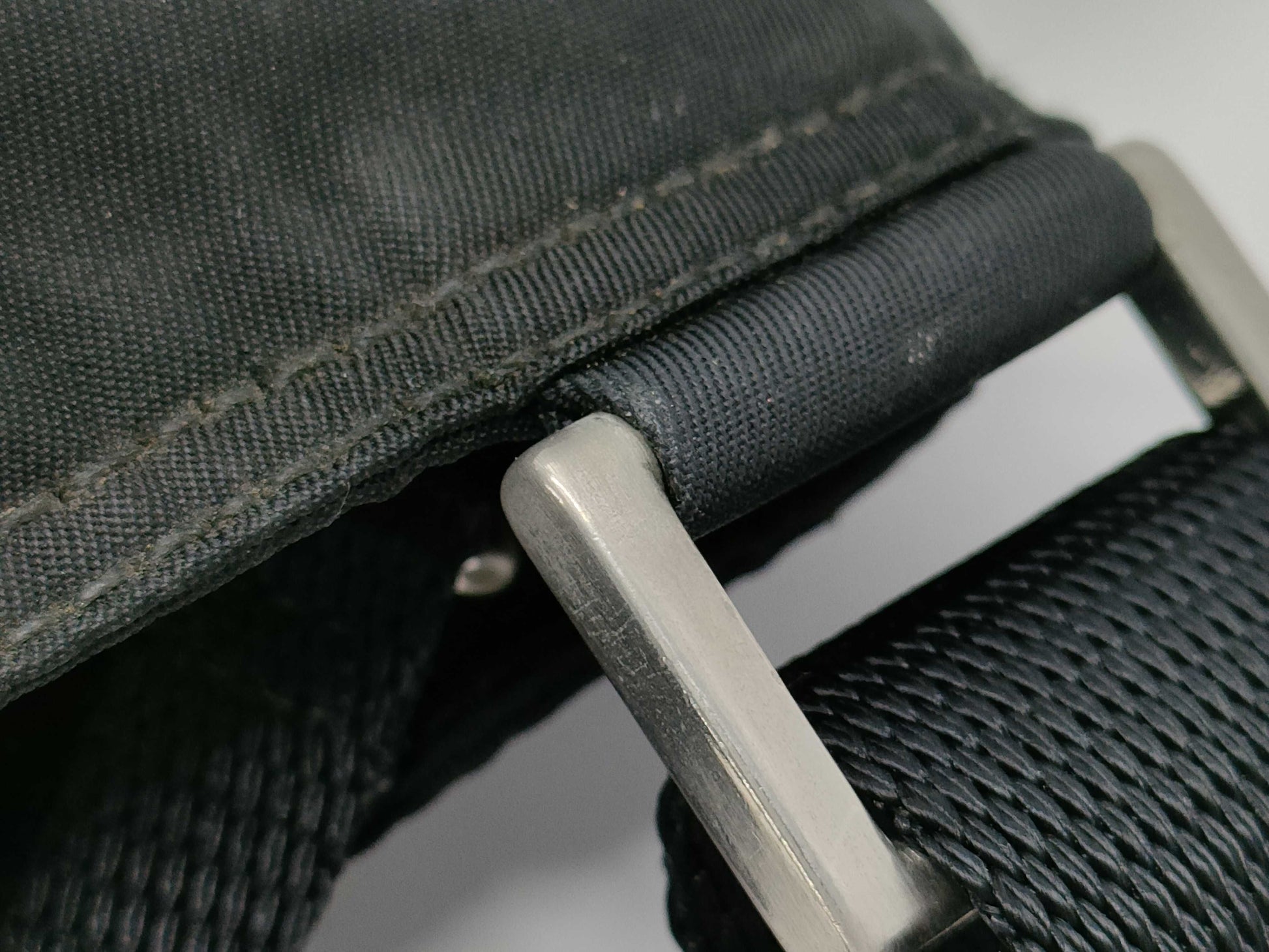 PRADA nylon pochette shoulder bag