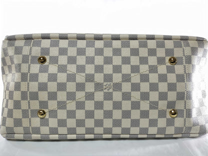 LOUIS VUITTON Damier Azur Artsy GM Shoulder Bag 