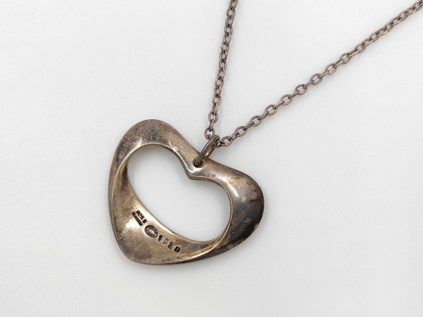 Georg Jensen Heart SV925 18.0g Necklace