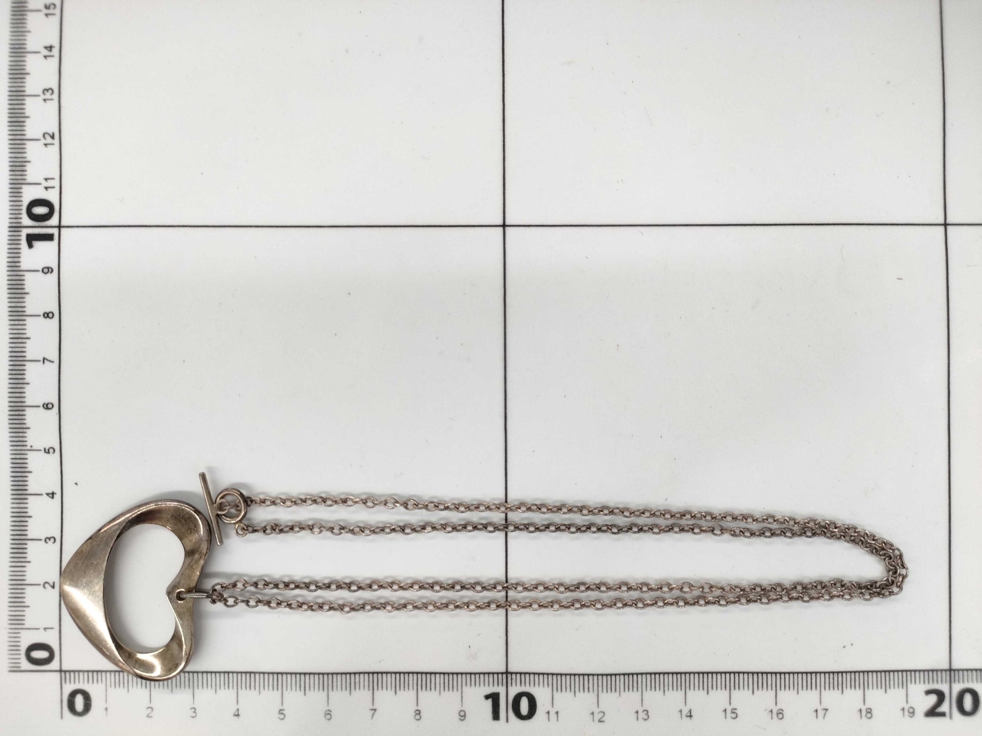 Georg Jensen Heart SV925 18.0g Necklace