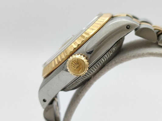ROLEX 69173 E673317 White Roman Women's Watch