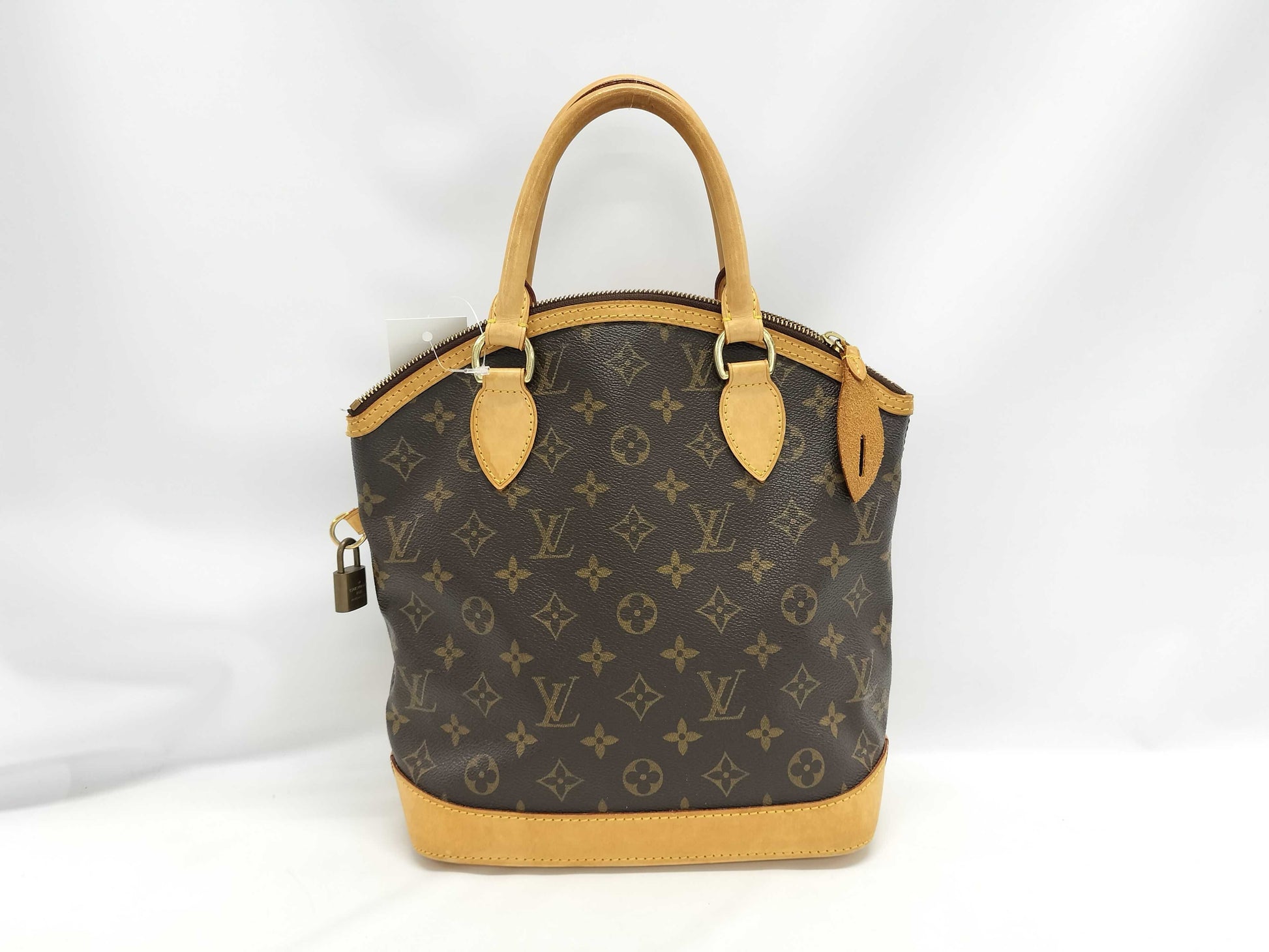 LOUIS VUITTON Monogram M40102 Lockit Handbag