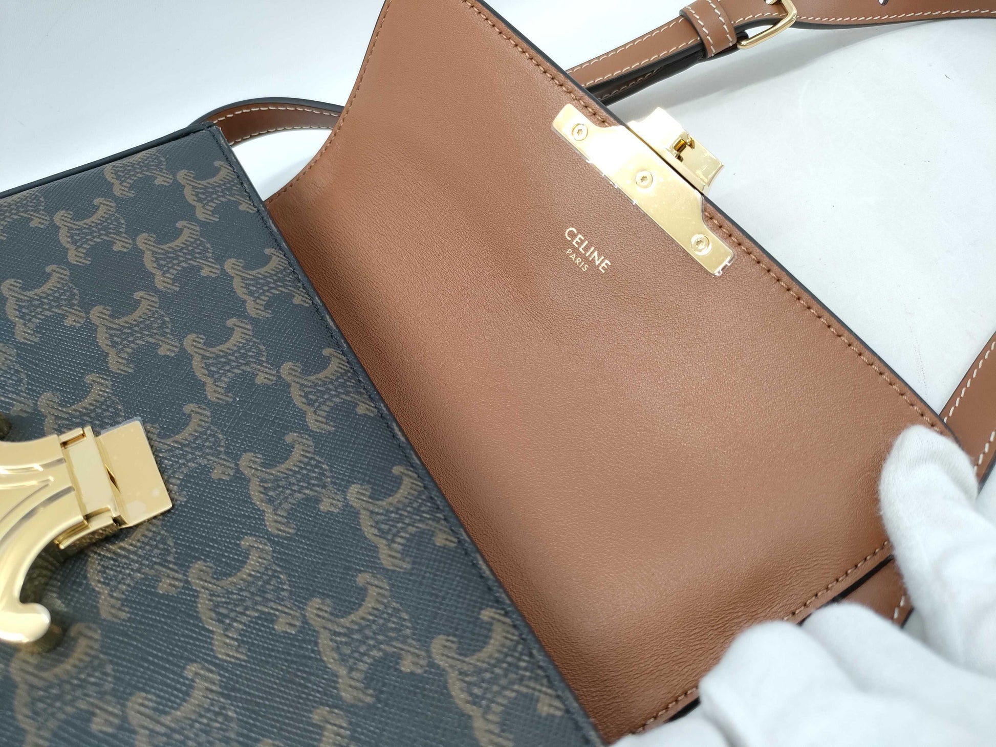 CELINE Claude Shoulder Bag