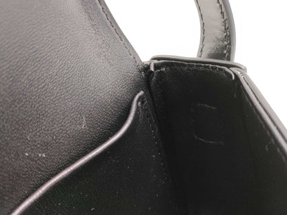 CELINE Claude Shoulder Bag in Black