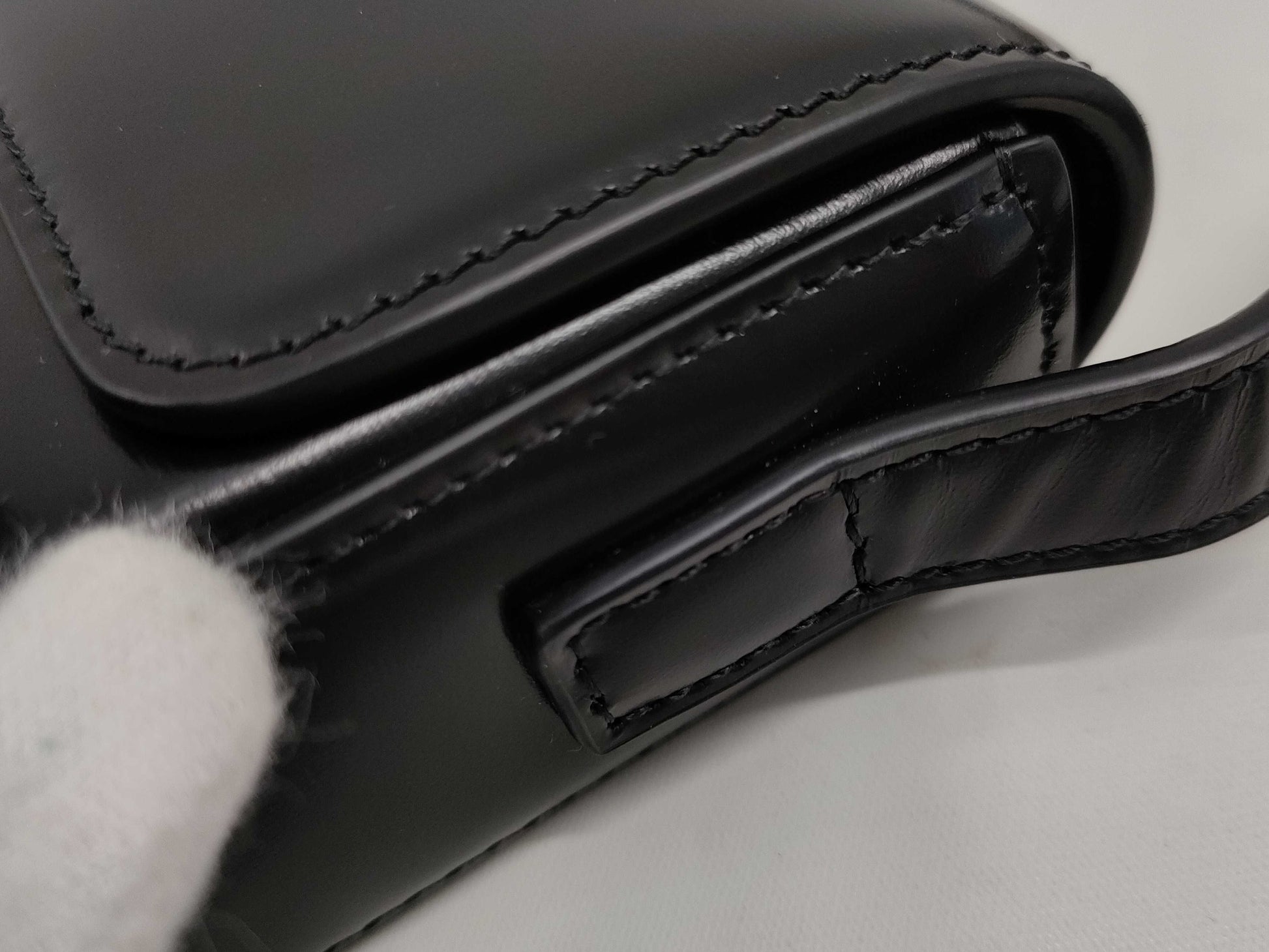 CELINE Claude Shoulder Bag in Black