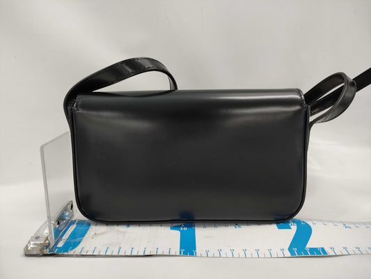 CELINE Claude Shoulder Bag in Black